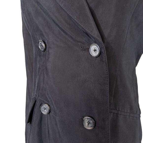 Smythe DB Tuck-In Blazer Double Breasted in Black Size 4 Super Soft Revolve - Picture 7 of 16